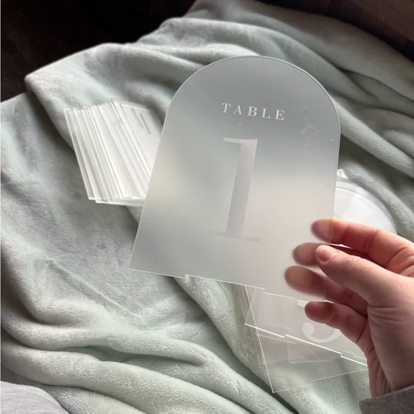 Table Numbers 1-15 - Picture 2 of 4